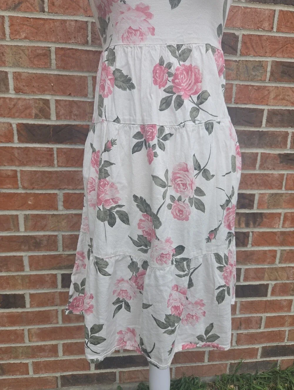 Girls Old Navy Woven Short Sleeve Maxi All-Day Dress M (8)